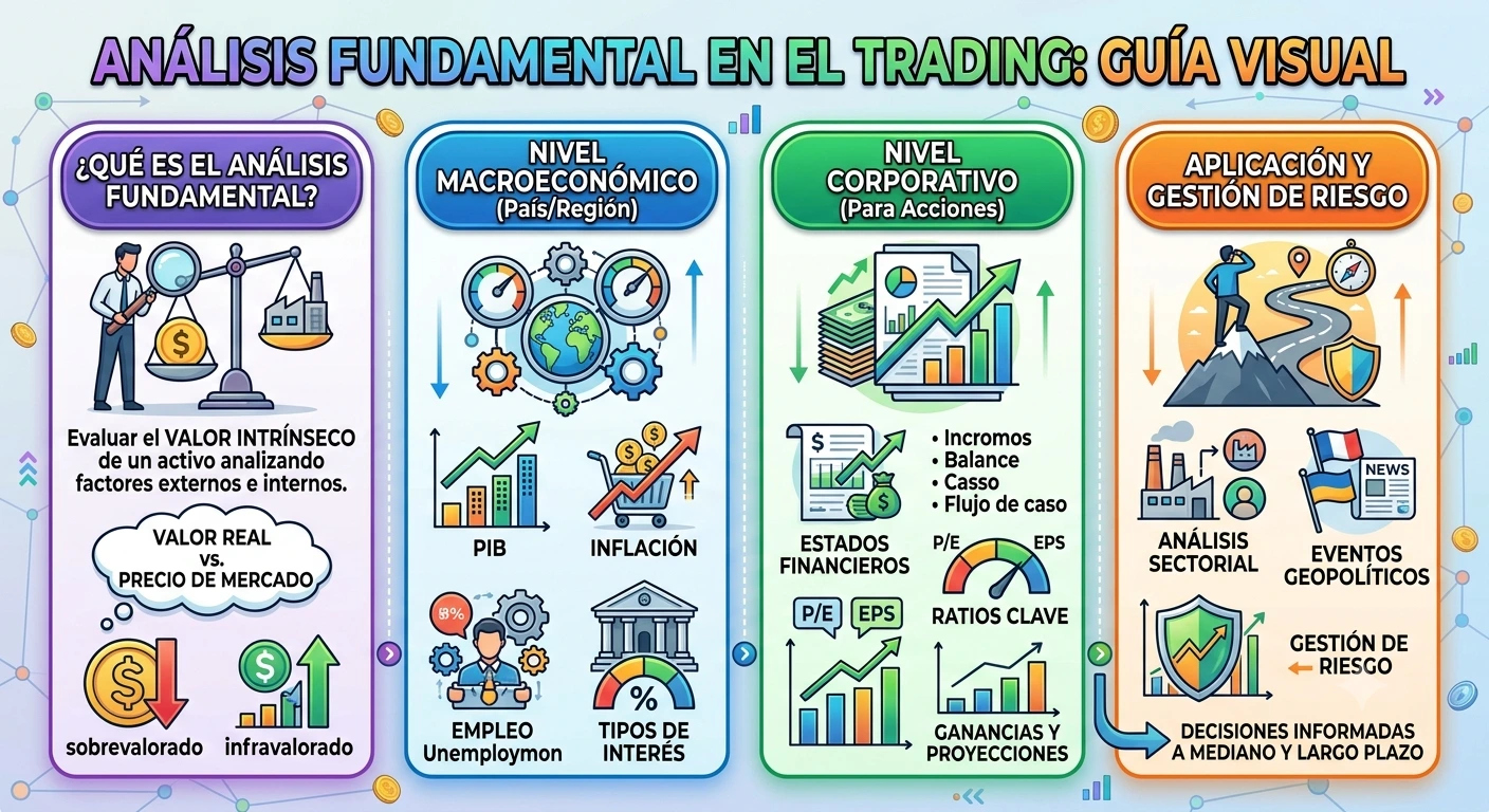¿Qué es el análisis fundamental en el trading y cómo aplicarlo?