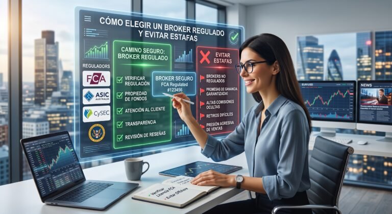 Cómo elegir un broker regulado y evitar estafas