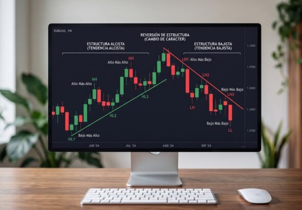 Cómo identificar la estructura del mercado: Tendencias, retrocesos y rangos