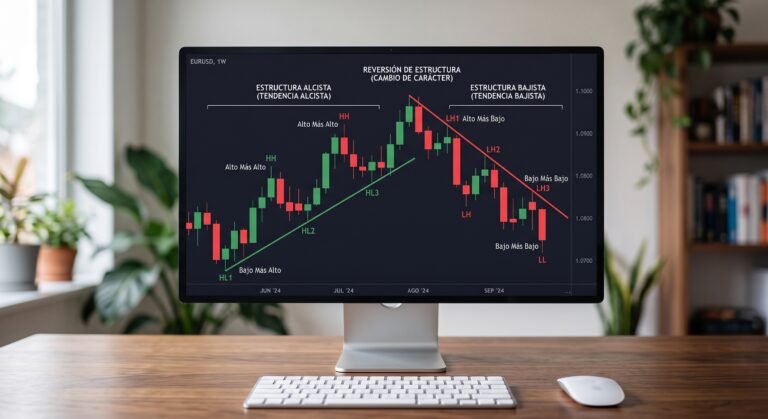 Cómo identificar la estructura del mercado: Tendencias, retrocesos y rangos